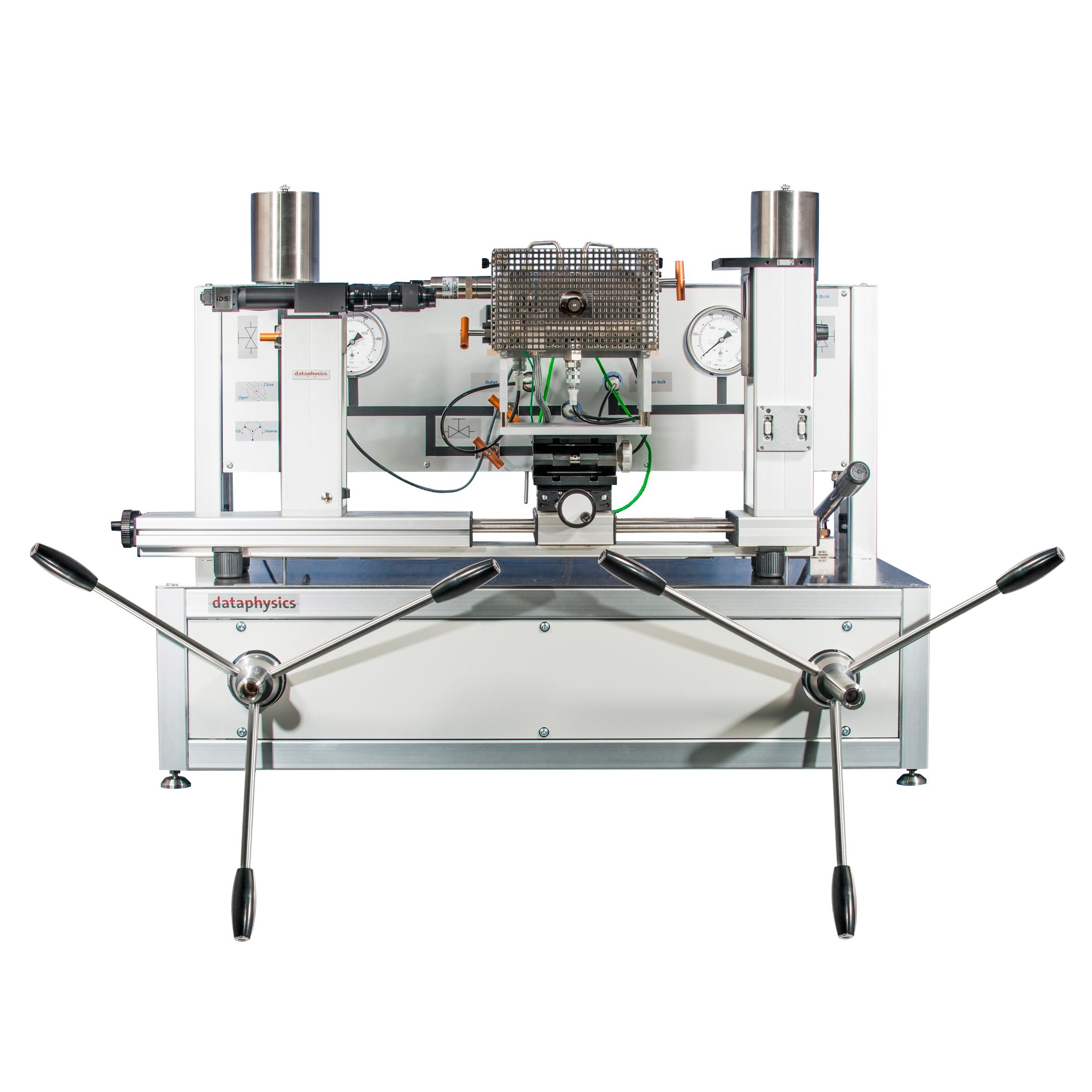 Анализаторы краевого угла смачивания и анализа контура капли в условиях высокого давления и низких и высоких температур DataPhysics OCA 25-PMC 750