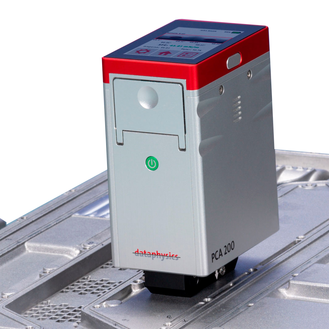 Портативный прибор для измерения статического краевого угла смачивания и анализа контура капли DataPhysics PCA 200