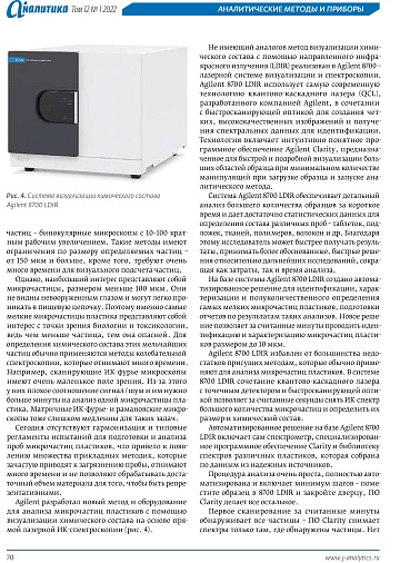 Журнал «Аналитика», том 12, №1 , 2022.
